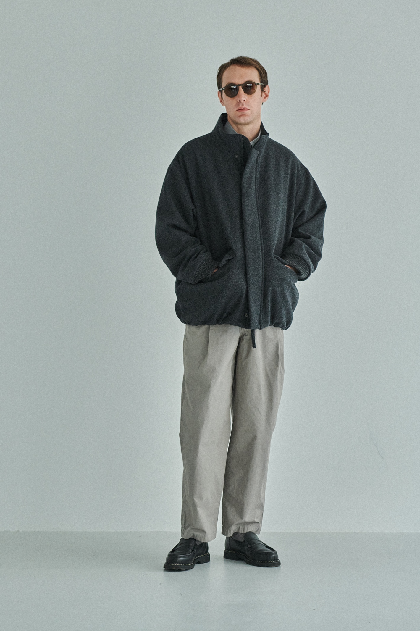 STILL BY HAND メルトン素材にシンサレートをプラスしたショート