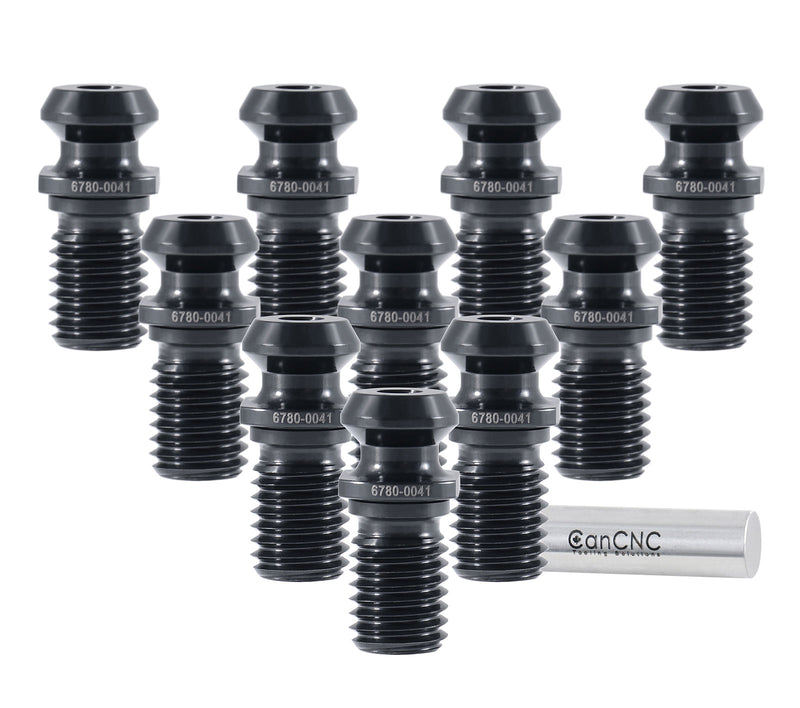10 Pcs of CAT40 Pull Stud Retention Knob with Coolant Hole