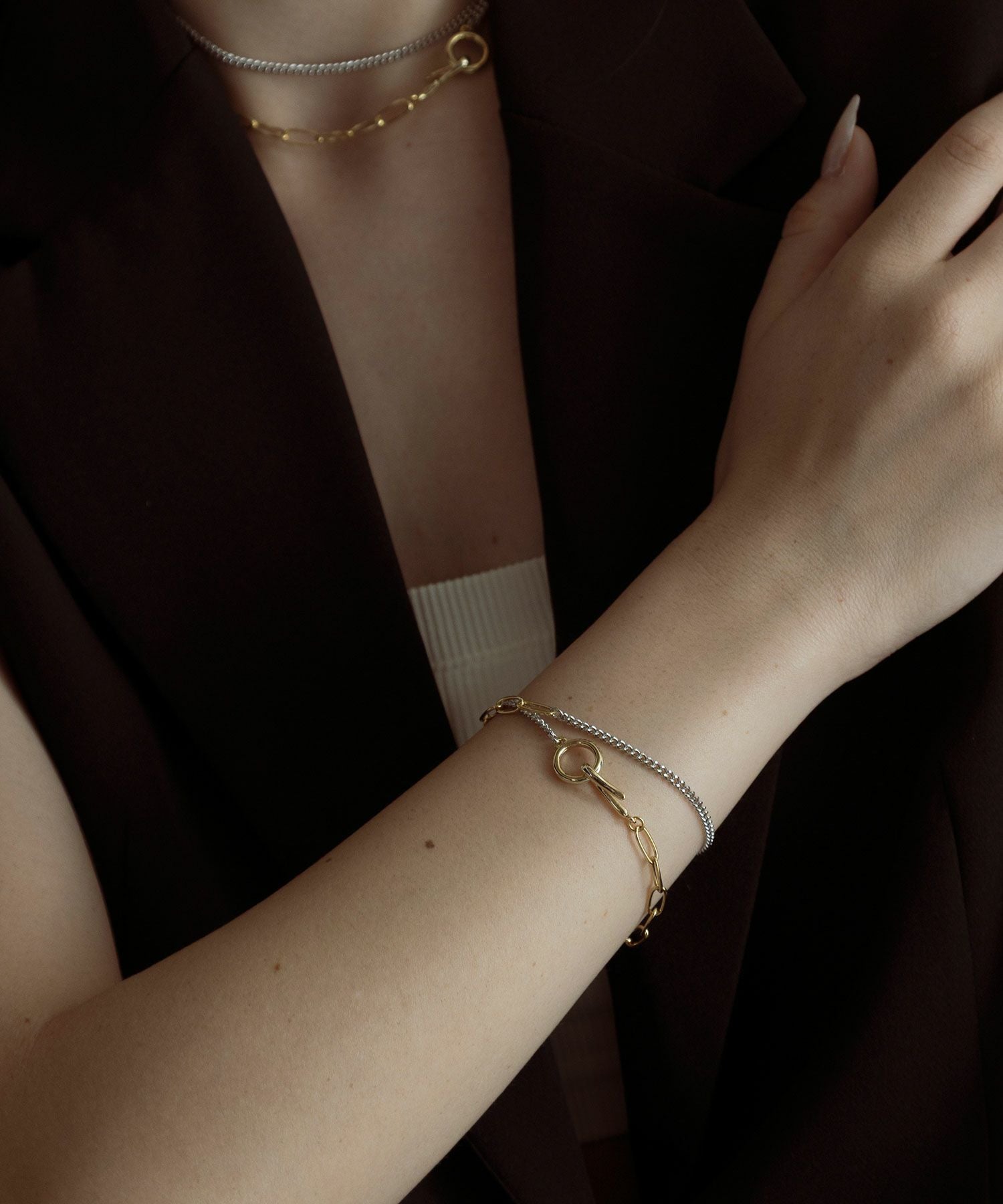 バングル&ポイントチェーンセットブレスレット | 【公式】MUK ONLINE