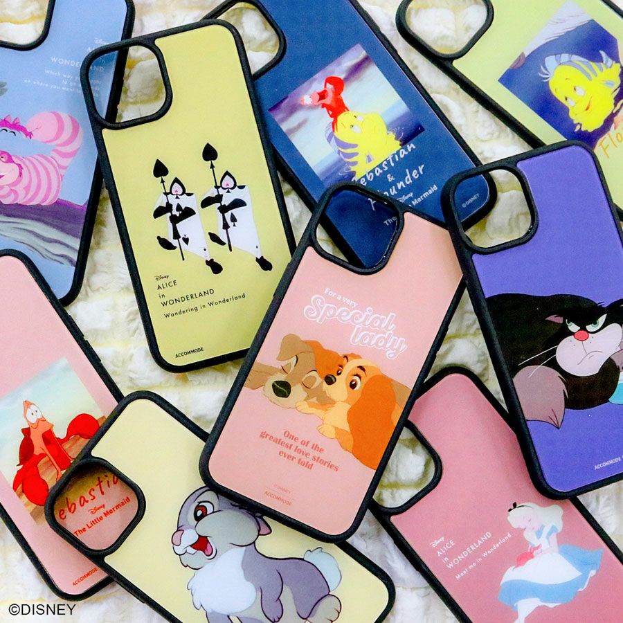 DISNEY COLLECTIONふしぎの国のアリス/背面アクリルiPhoneケース 14