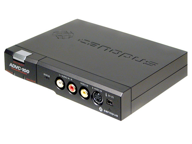 Configure a PC with Canopus ADVC-100 Digital Converter
