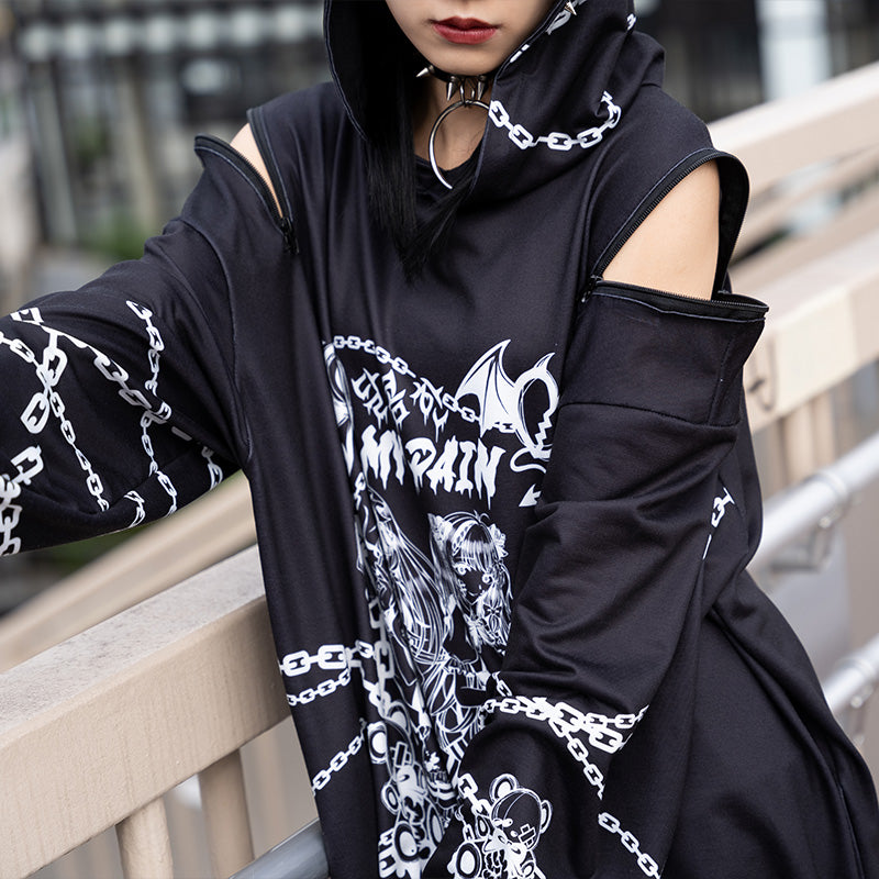 ハードコアパンクバンドSUICIDALTENDENCIESオフィシャルパーカー