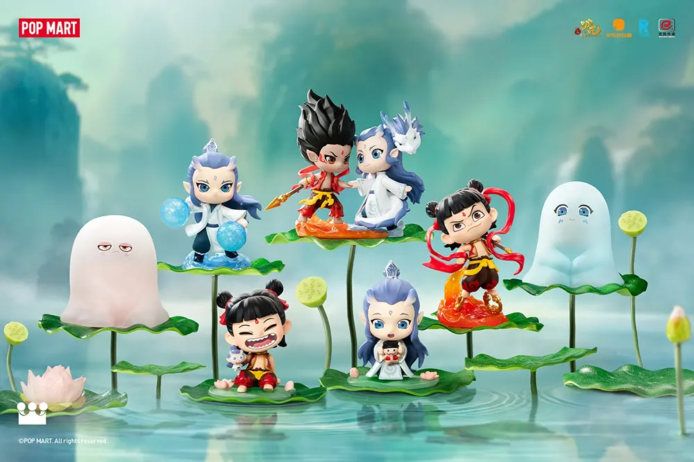 Official POP MART Ne Zha 2 Born Bonds Series Blind Box Figure