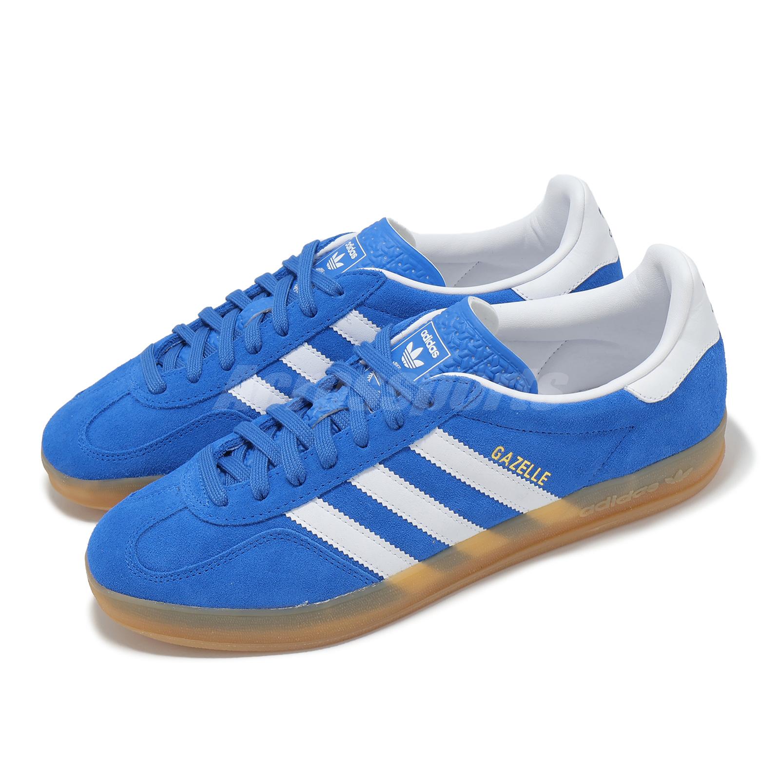 adidas Originals Gazelle Indoor Blue Bird Gum Men Unisex Casual