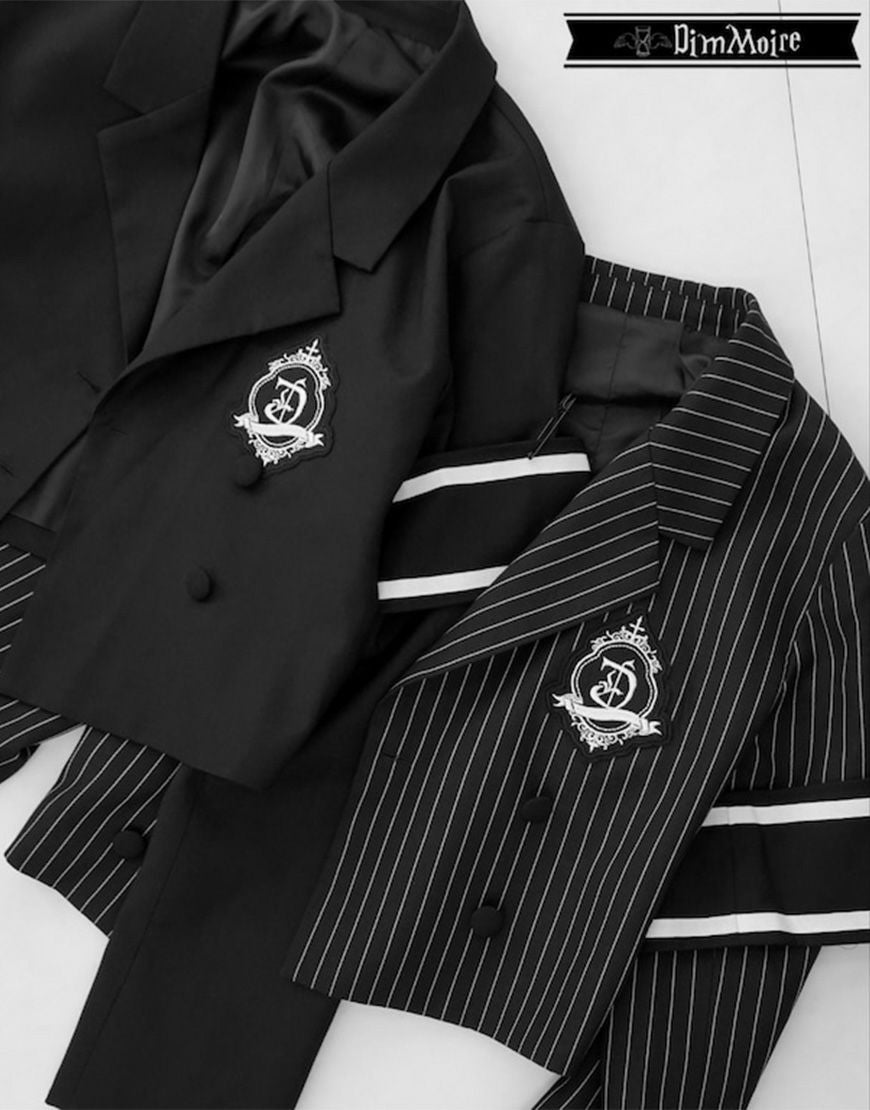 DimMoire【ディムモアール】腕章ショートジャケットII/Black