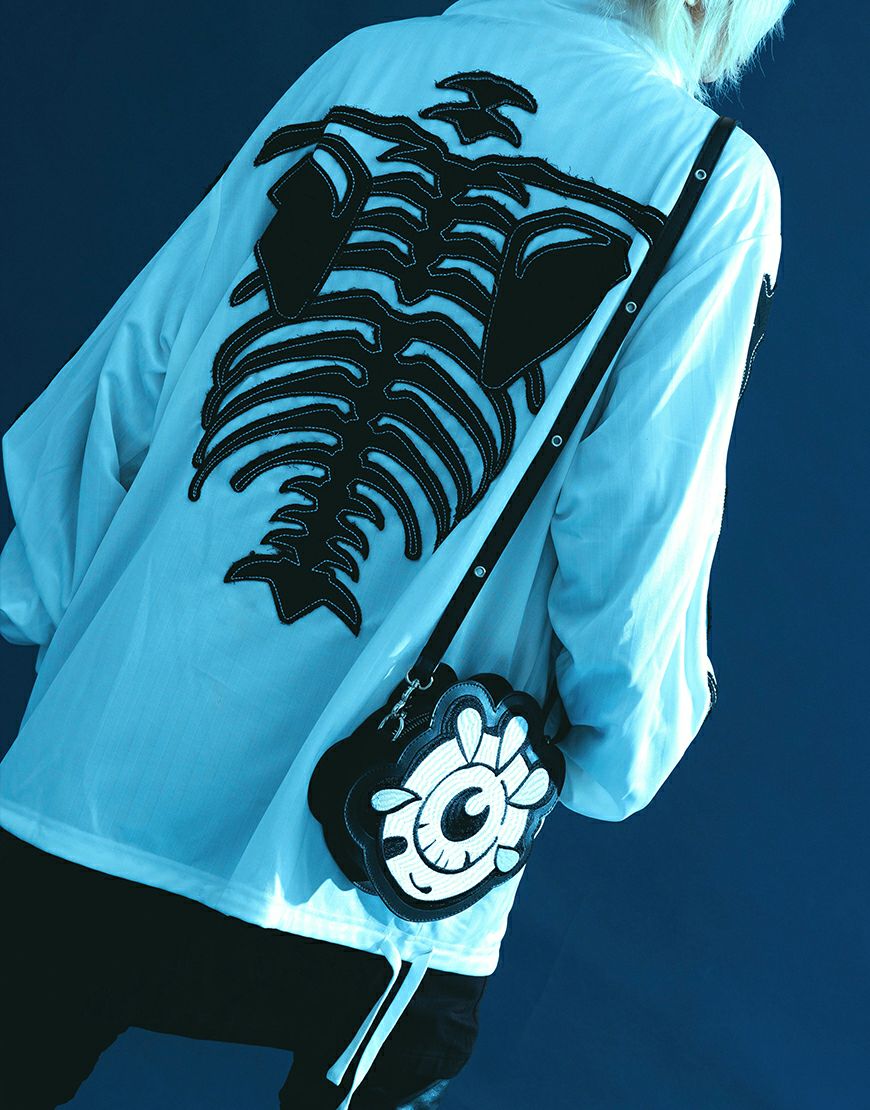 Gamchu【ガムチュ】半壊卍壊デニムsetupショルダーバッグ/全1色