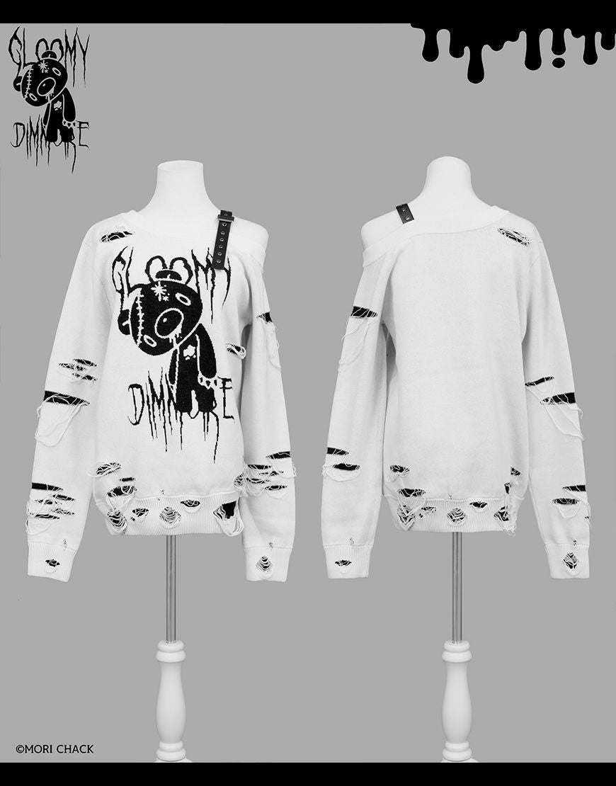 DimMoire【ディムモアール】GLOOMY×DimMoire グル～ミ～いたずらニット