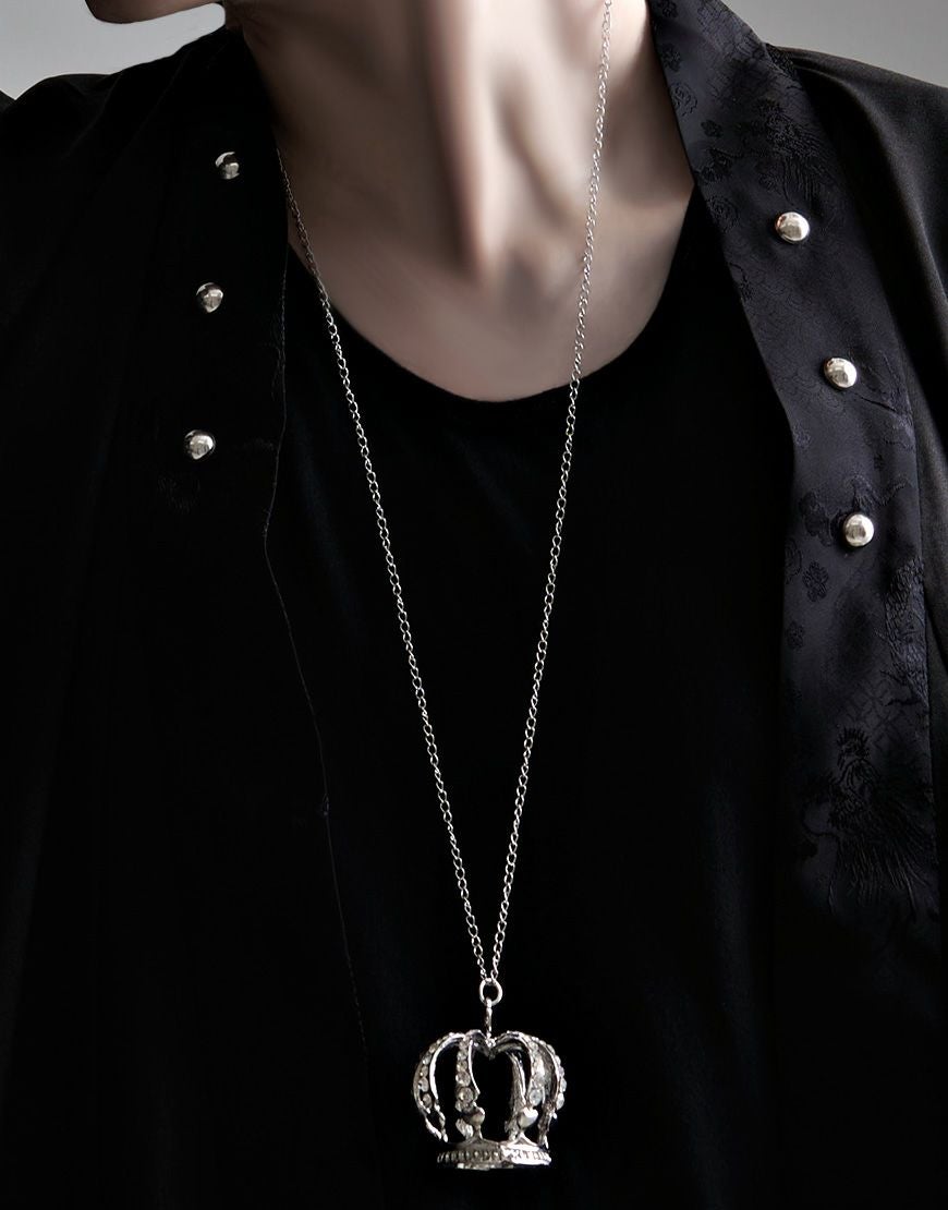 NOVESSEL【ノベセル】ビッグクラウンネックレス/全2色