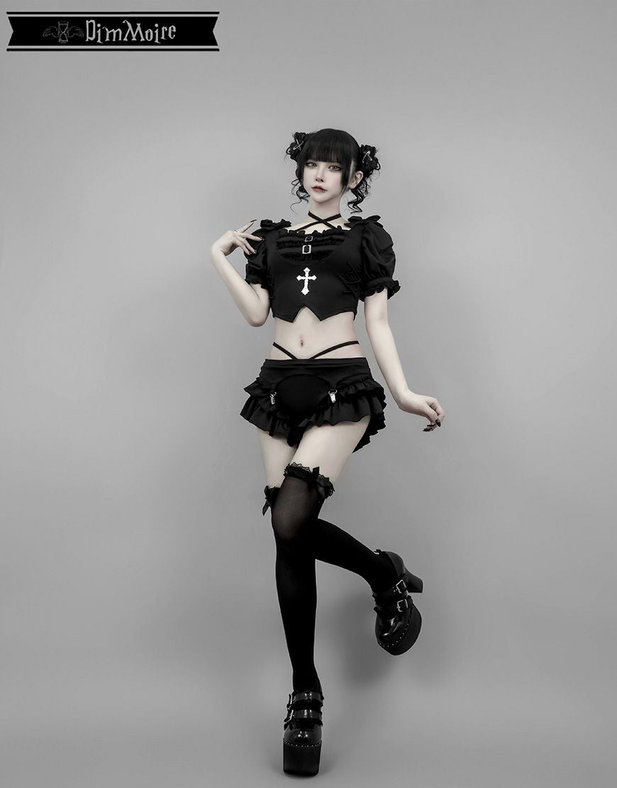 DimMoire【ディムモアール】融ける夢の約束スイムウェア/Black