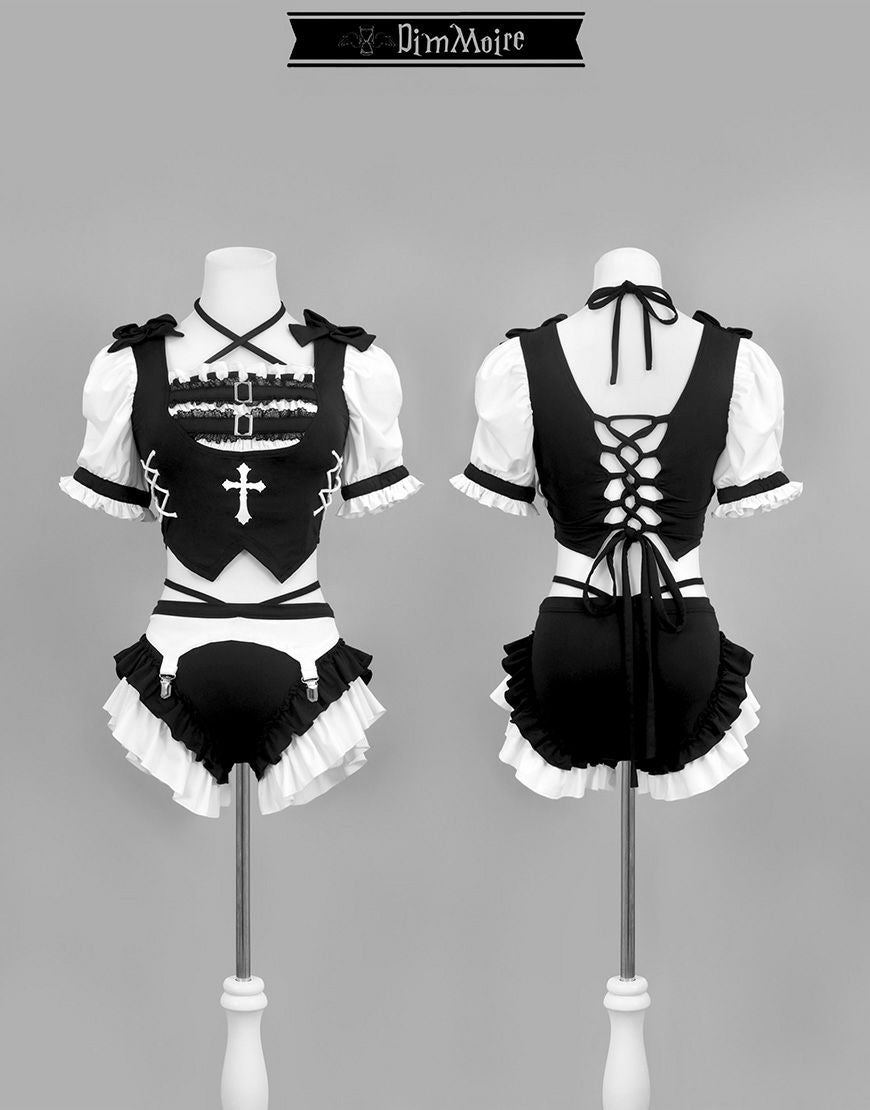 DimMoire【ディムモアール】融ける夢の約束スイムウェア/Black