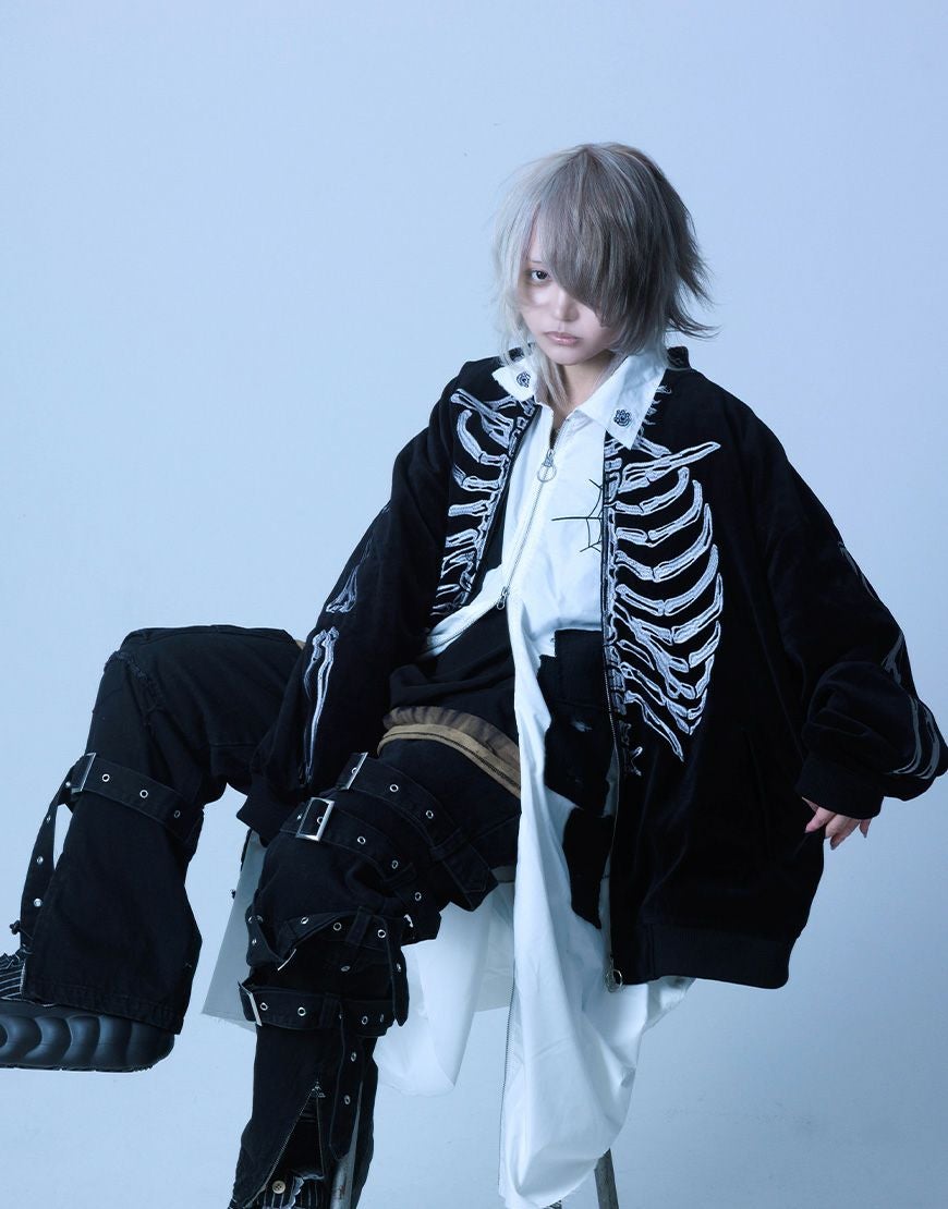 Gamchu【ガムチュ】『Ascah/アスカ』Velour sukajan/全3色