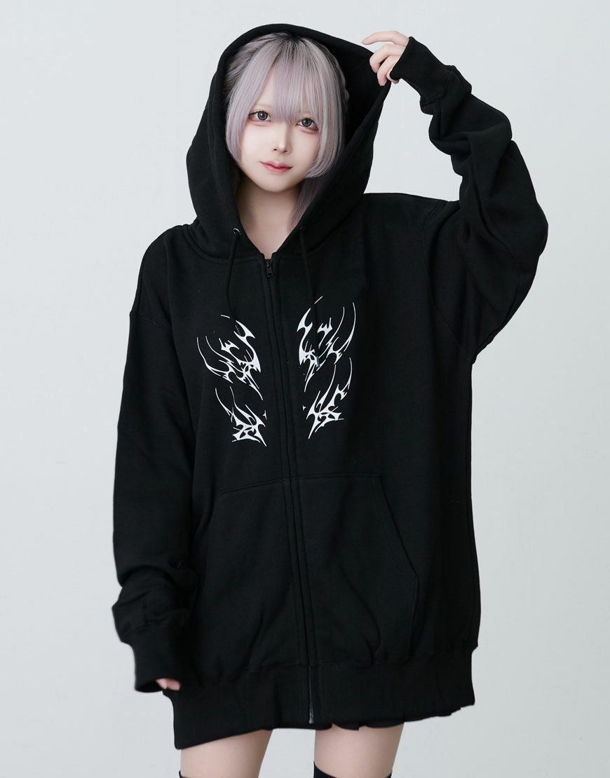 受発注］GALLERY BY ACRO TOKYO 出水ぽすか コラボレーション ZIPパーカー