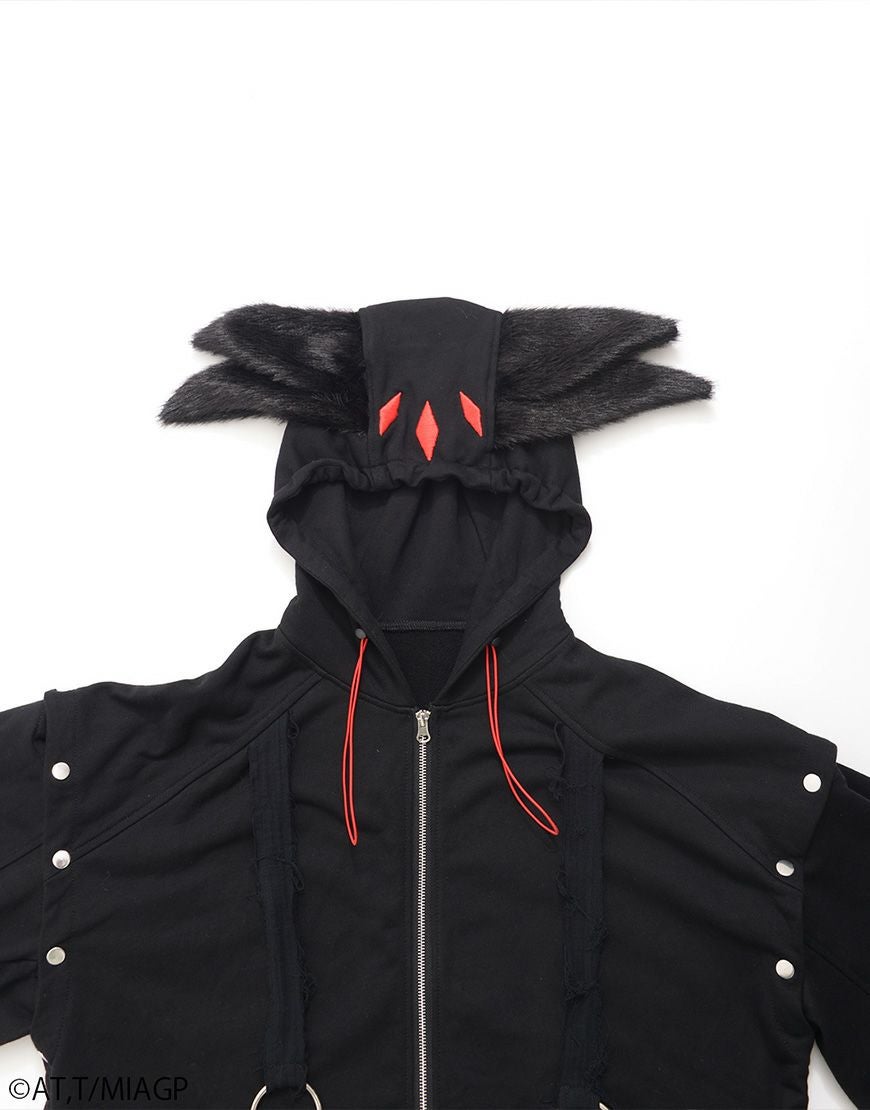 Gamchu【ガムチュ】Gamchu × Faputa motif Zip-up hoodie/全2色