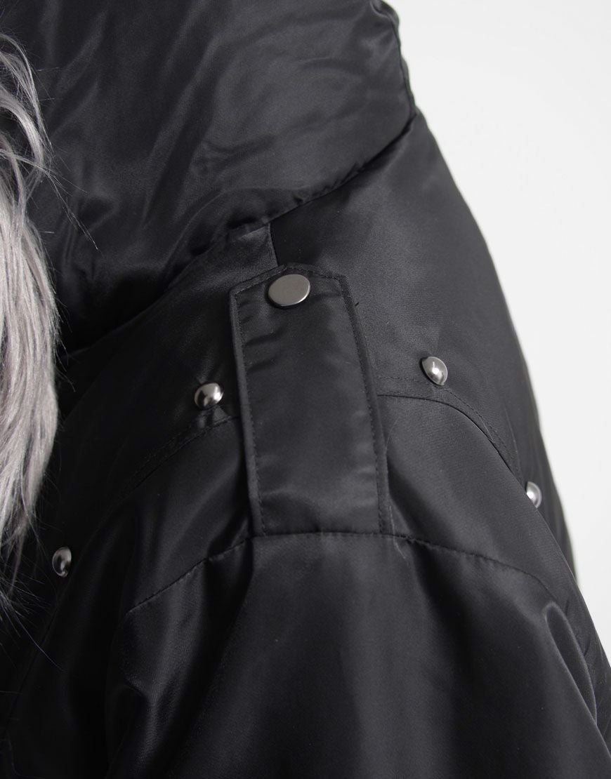 REFLEM【レフレム】スタッズ付きナイロンN2Bジャケット/全2色