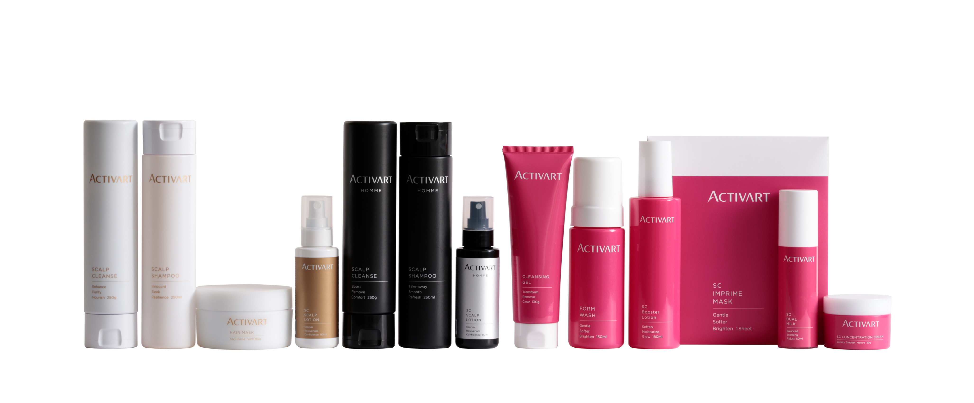 スカルプ クレンズ & スカルプ シャンプー & ​ヘア マスク & SC