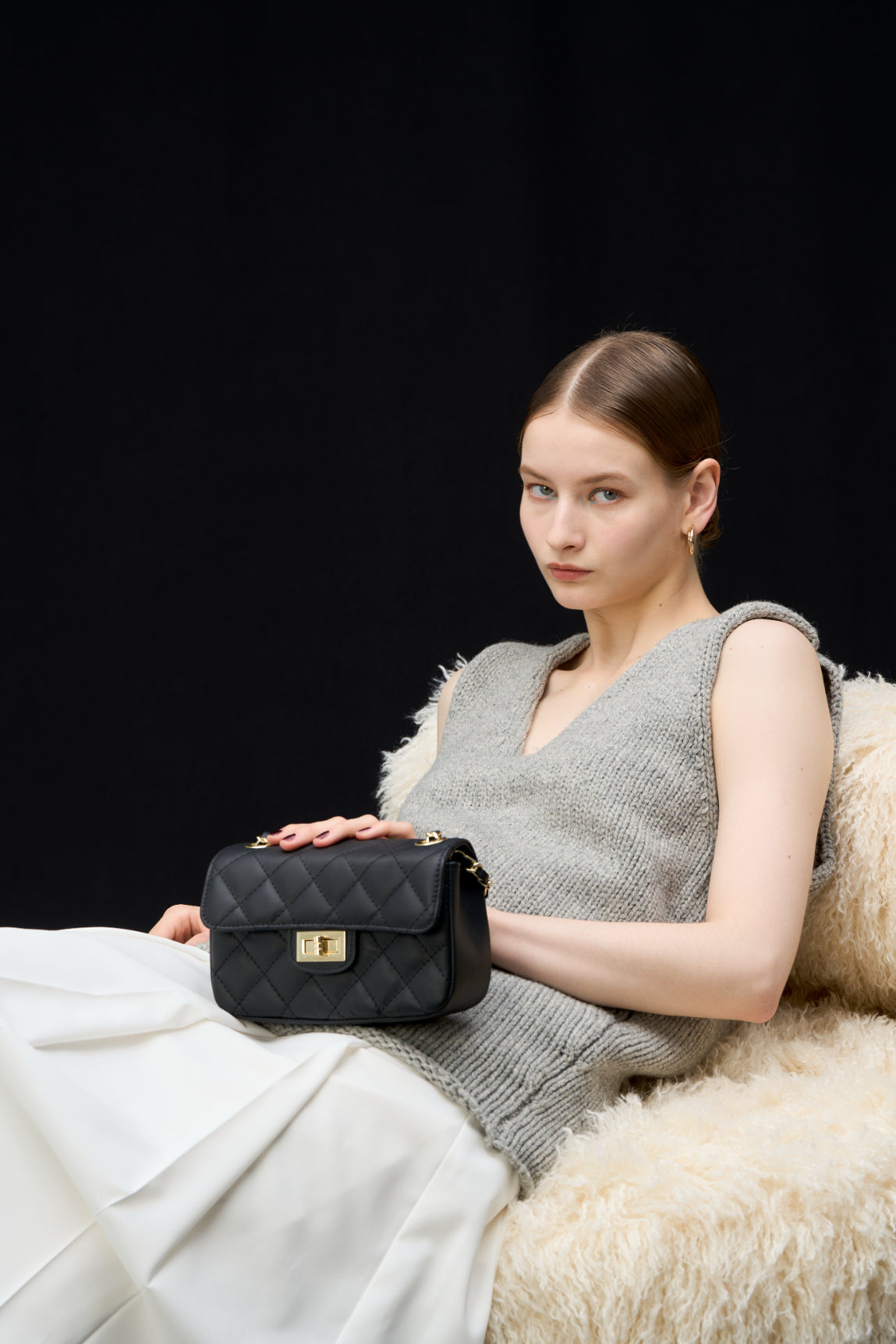 キルティングチェーンバッグ イタリア製 MILLELA FIRENZE – ACUTA