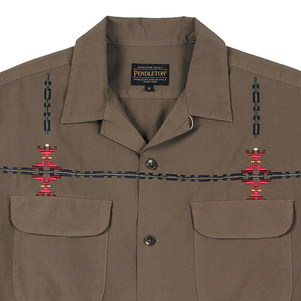 ペンドルトン メンズ ロングスリーブ ガーメントダイ エンブロイダリー