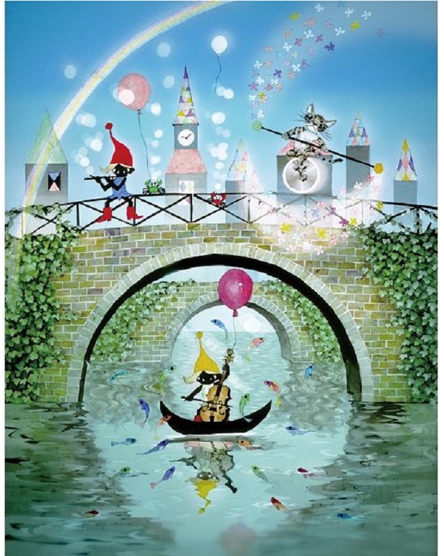 光 と 影 の フ ァ ン タ ジー‐ 藤城 清治 版画展」札幌三越