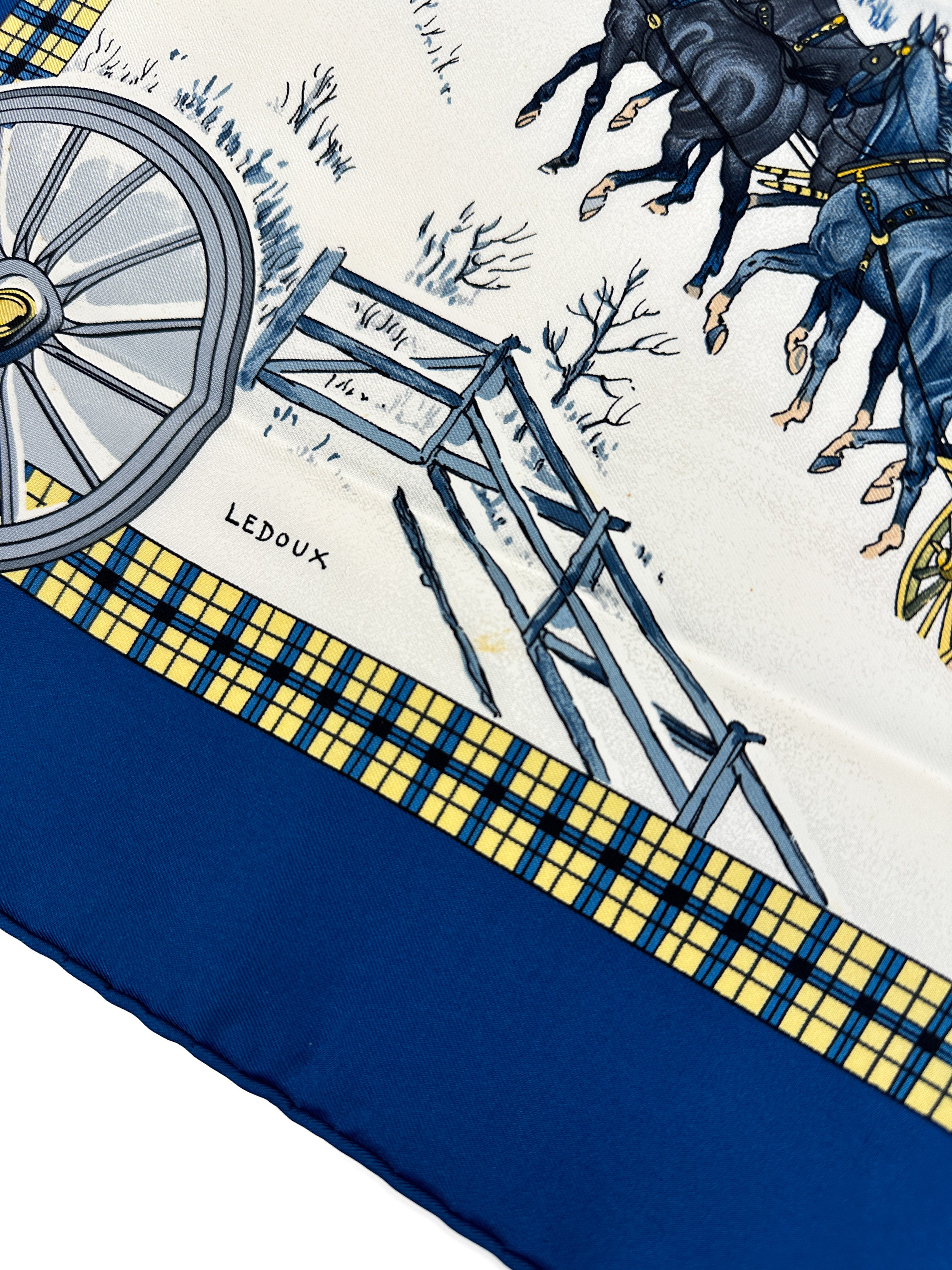 Hermès L'hiver en Poste 90