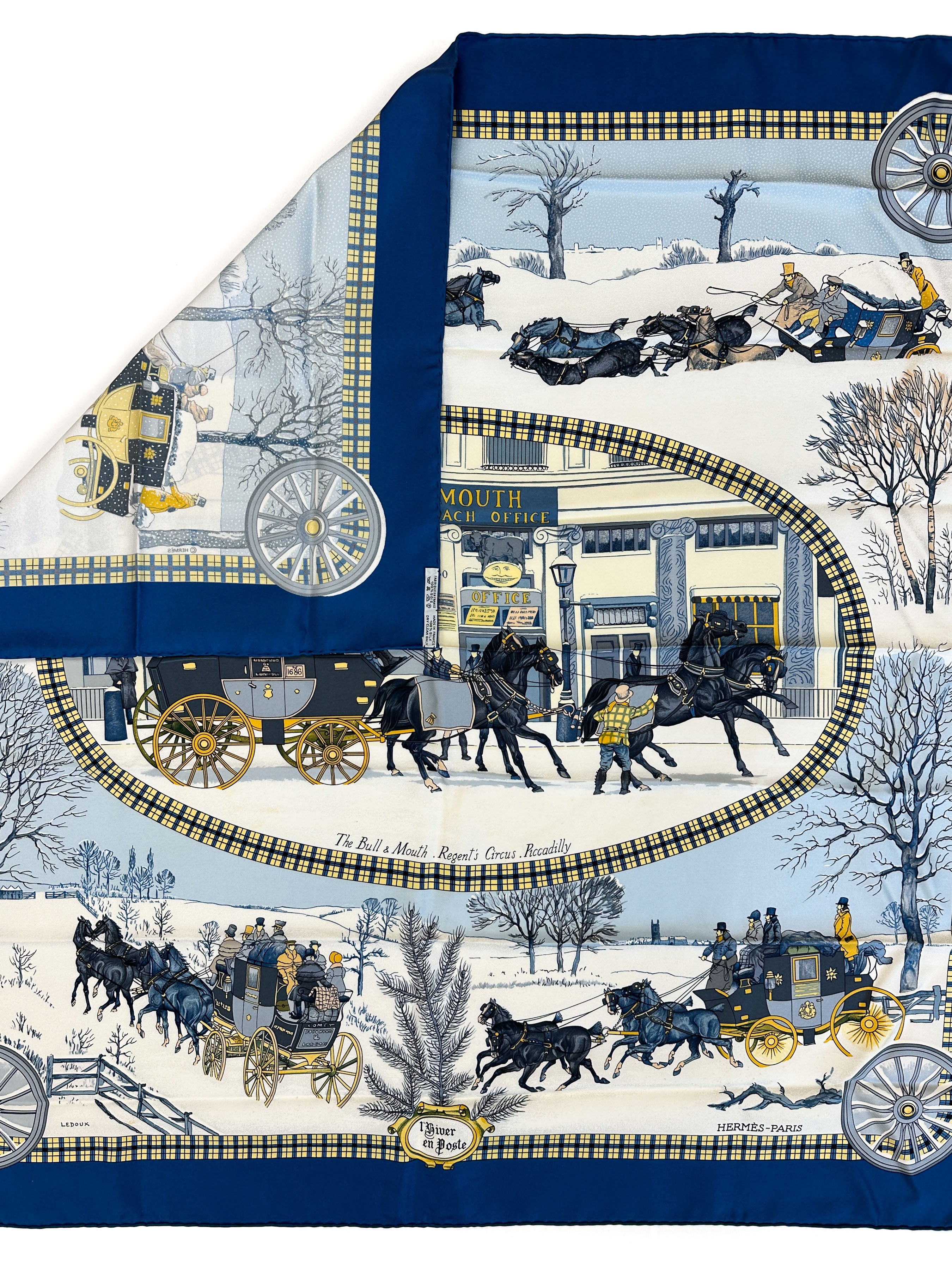 Hermès L'hiver en Poste 90