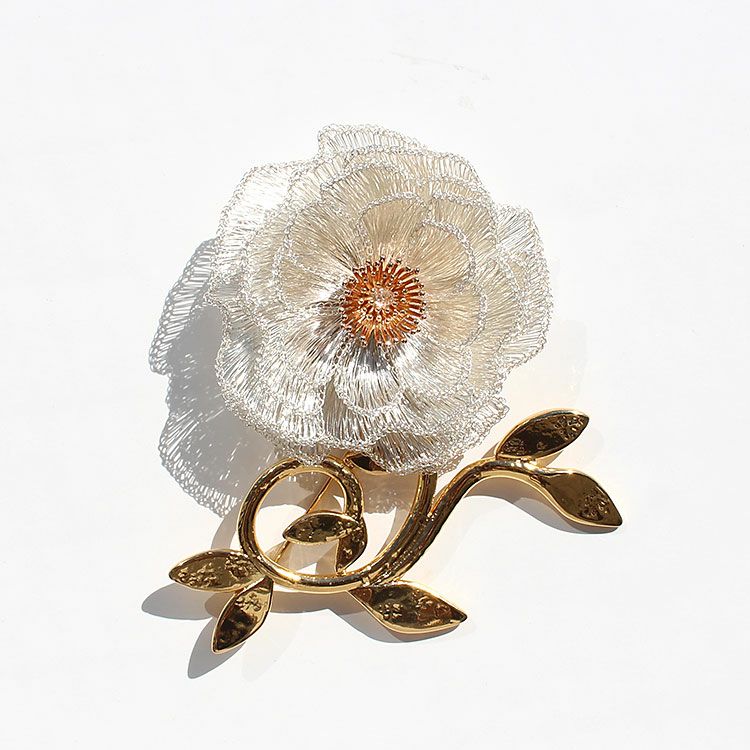 フラワーモチーフブローチ詳細情報｜アクセサリー・腕時計ブランド