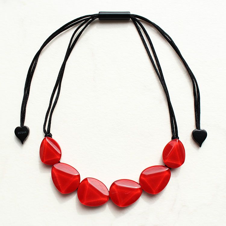 ZSiSKA】レジンフリーレングスネックレス詳細情報｜アクセサリー