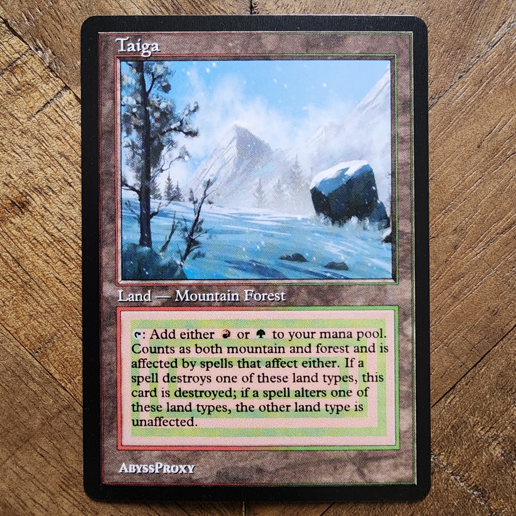 Taiga #A - MTG - Abyss Proxy Shop: Enhance Your Commander and EDH