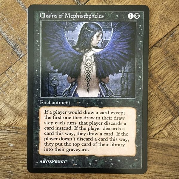 Chains of Mephistopheles #A - MTG Discontinued - Abyss Proxy Shop