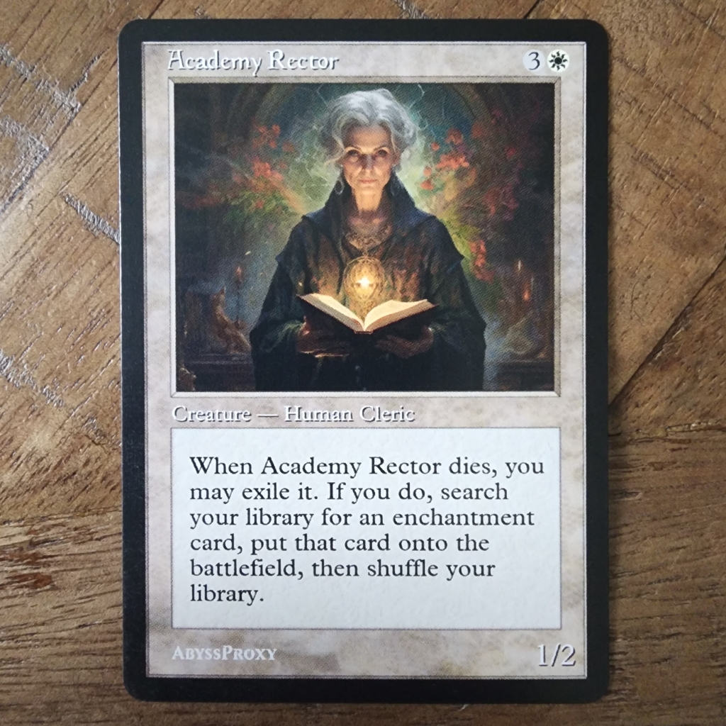 Academy Rector #A - MTG - Abyss Proxy Shop: Enhance Your Commander