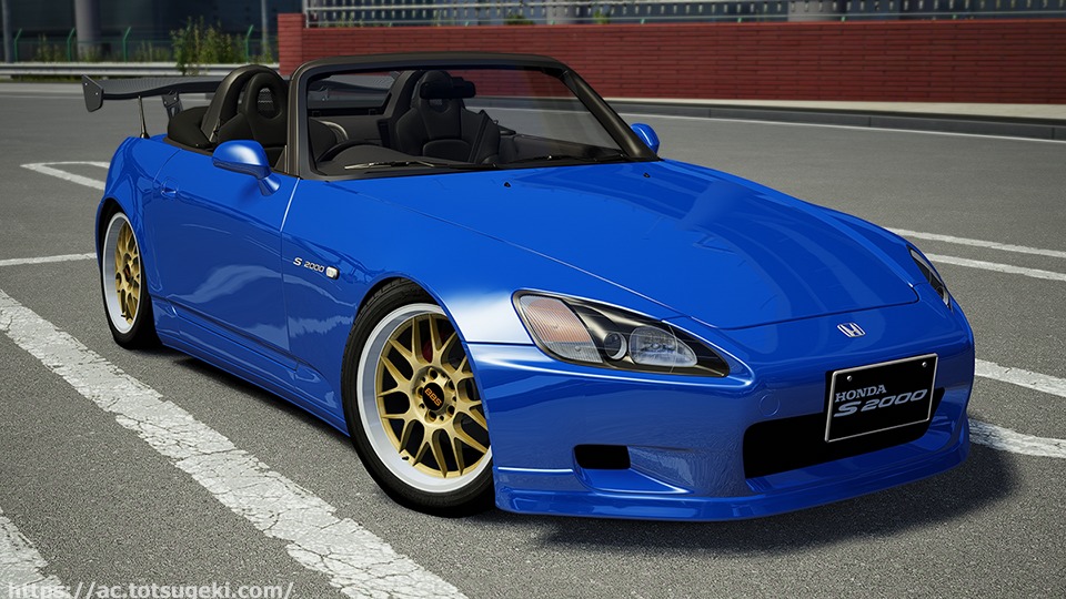 Assetto Corsa】S2000 AP1 tuned Metallic | Honda S2000 AP1 tuned