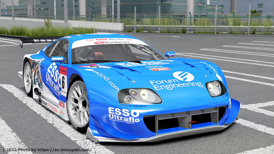Assetto Corsa】トヨタ スープラ JZA80 GT500 BBS | Toyota JZA80