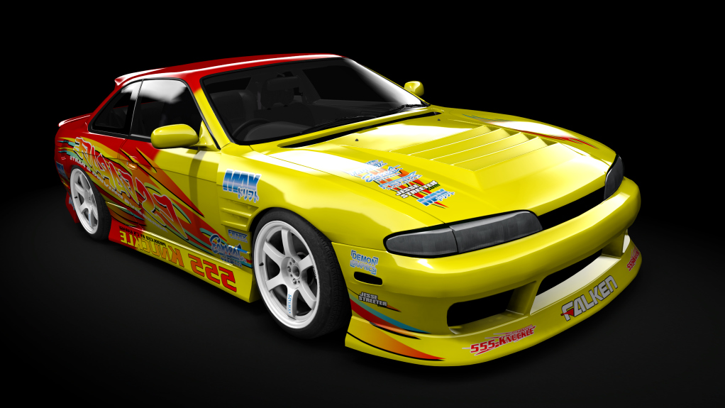 シルビア S14 前期型 BN Sportsスキン | Nissan Silvia S14 Vertex