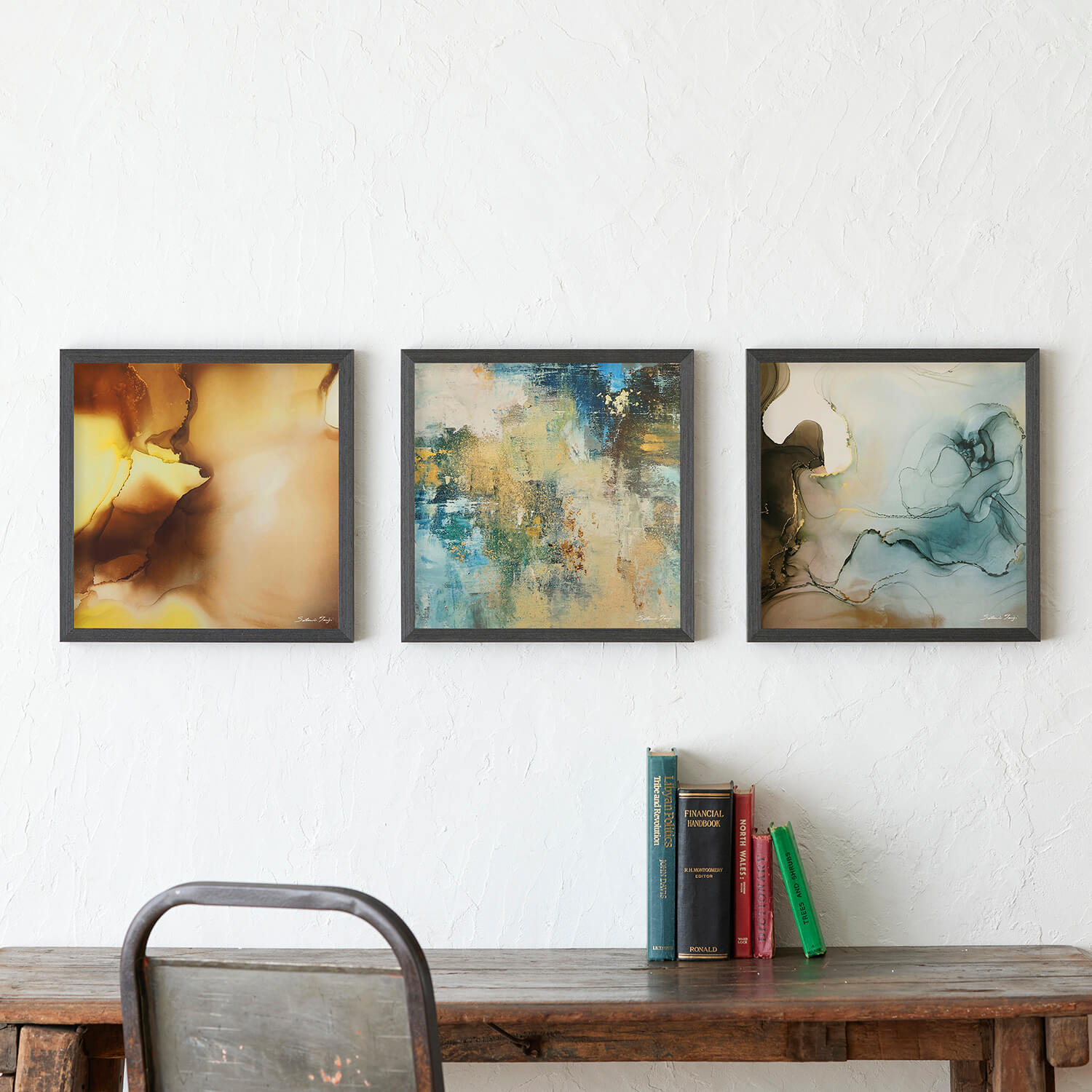 アートポスター | COFFEE BLUE（コーヒーブルー）フレームセット – a