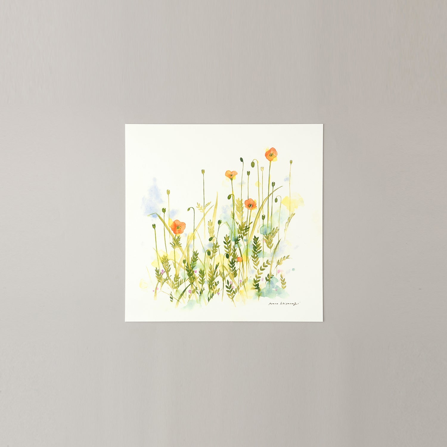 アートポスター | WILDFLOWERS（ワイルドフラワー）vermillion – a