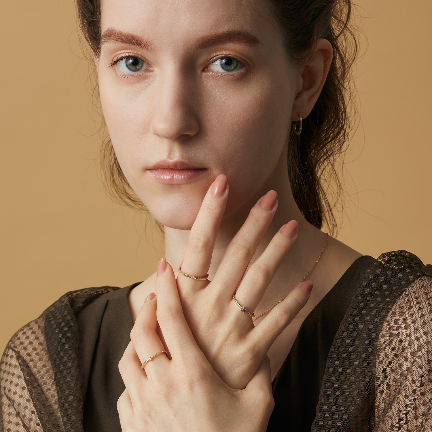 K10ブラックダイヤモンドリング｜リング｜アガット 公式オンラインストア