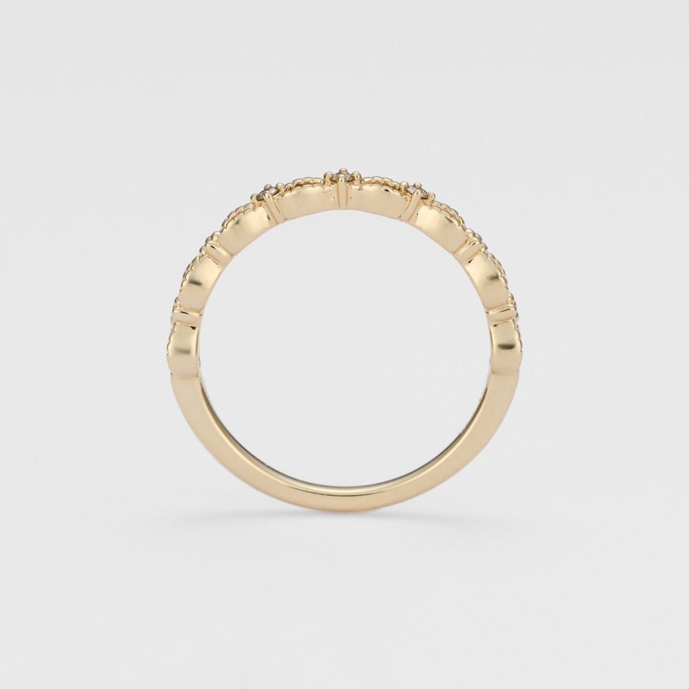 K10ダイヤモンドピンキーリング｜ピンキーリング｜アガット 公式