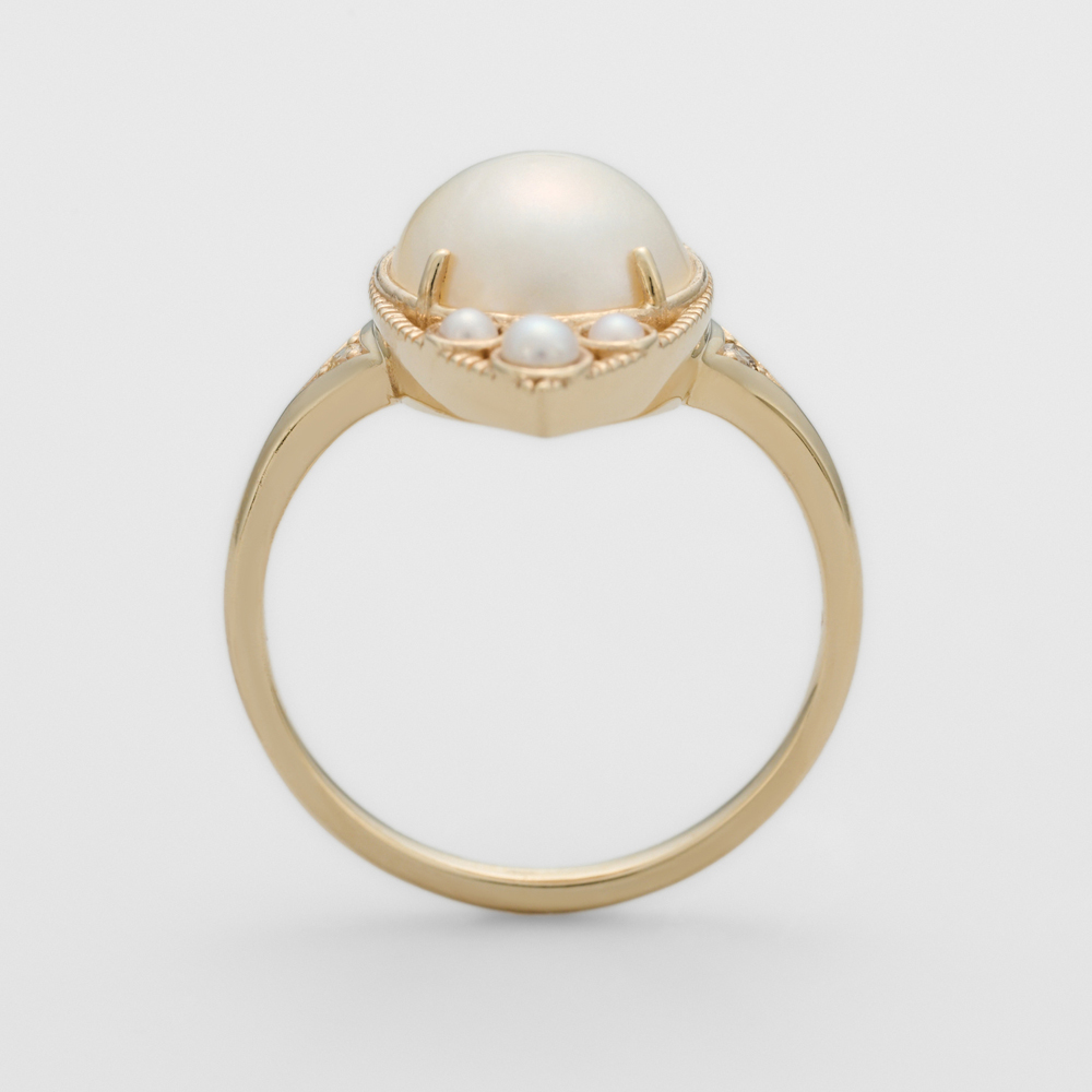 K10パールリング｜リング｜アガット 公式オンラインストア