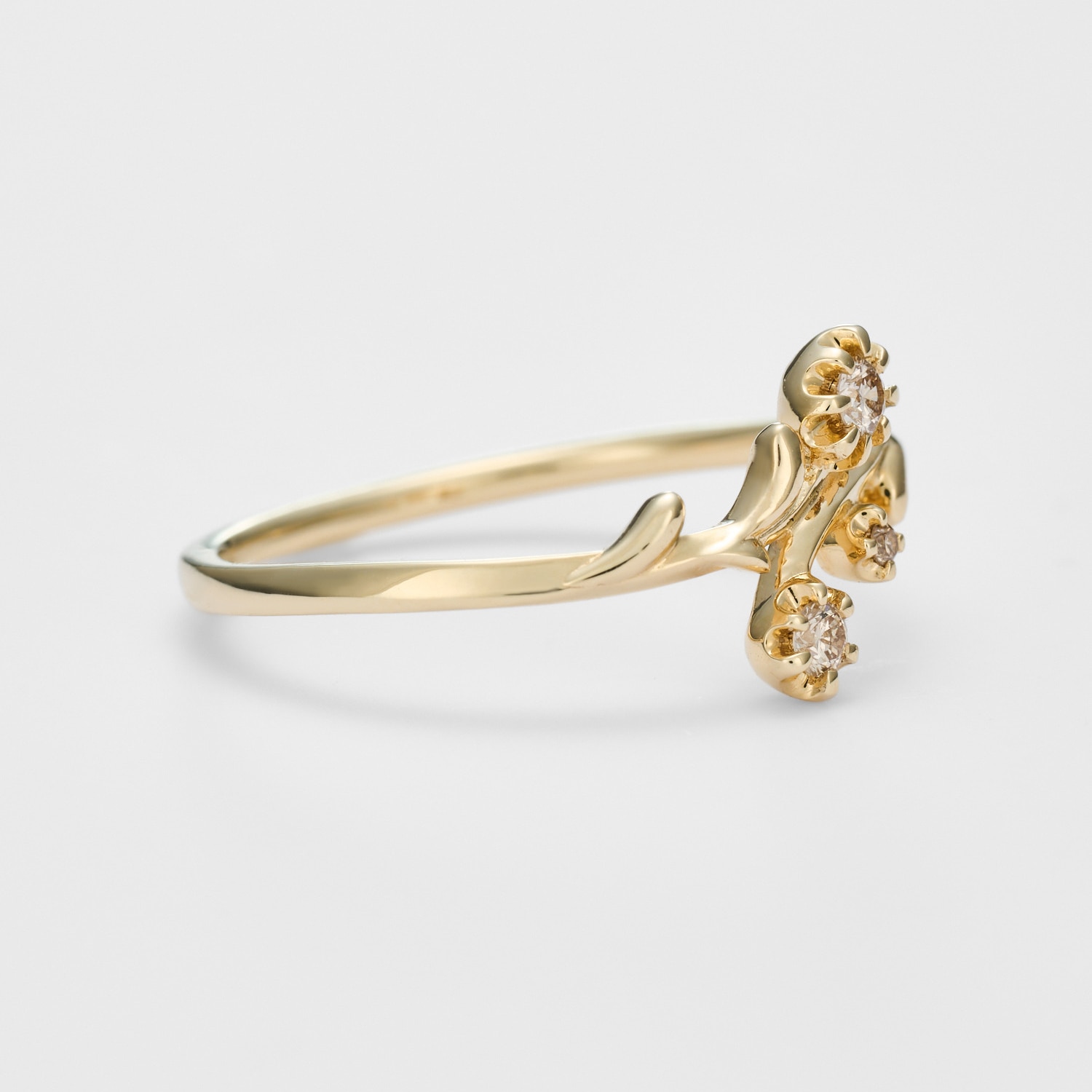 4月誕生石＞K10ダイヤモンドリング（0.08ct）｜リング｜アガット 公式