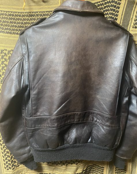 Schott襟ボア付きフライトジャケット184sm｜ミリタリーテイストの定番