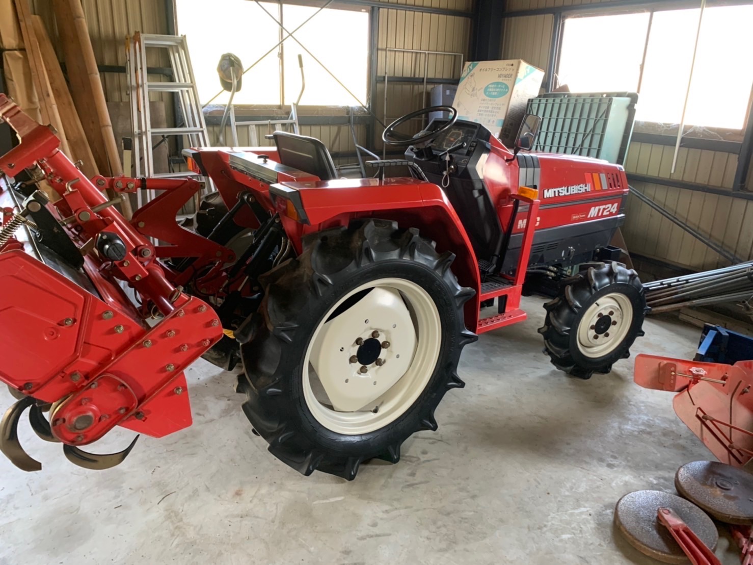 中古の三菱トラクターMT24の鹿児島県鹿屋市での買取価格は250,000円