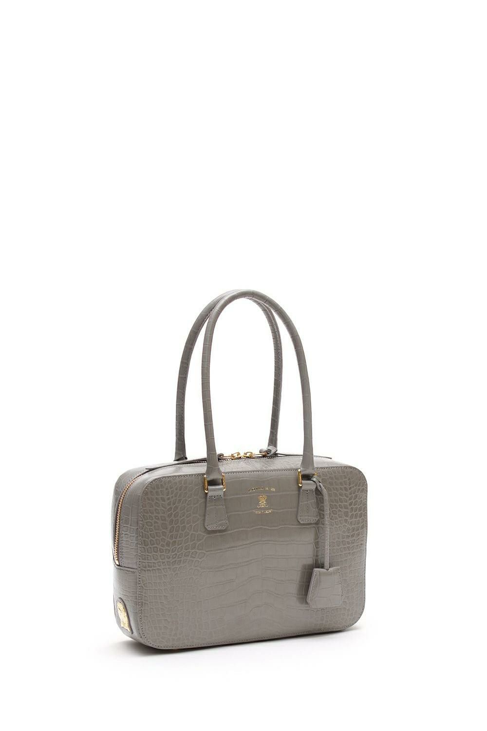 クロコ型押し ボストン28cm | A.D.M.J.公式オンラインストア