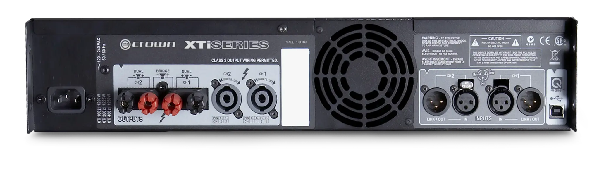 XTi 2002 | Crown Audio - Professional Power Amplifiers | English