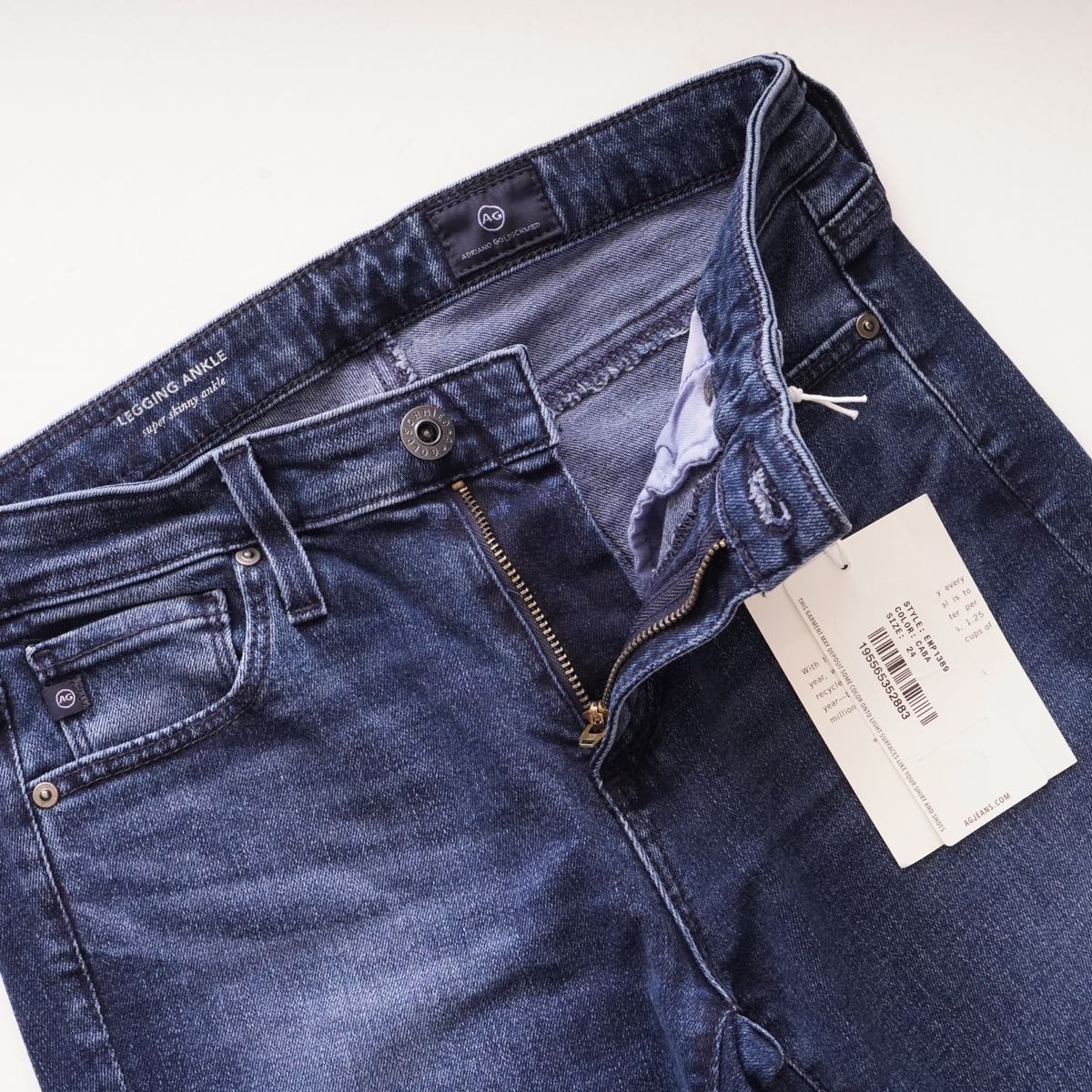 AG/ADRIANO GOLDSCHMIED エージー インディゴブルー スーパースキニー