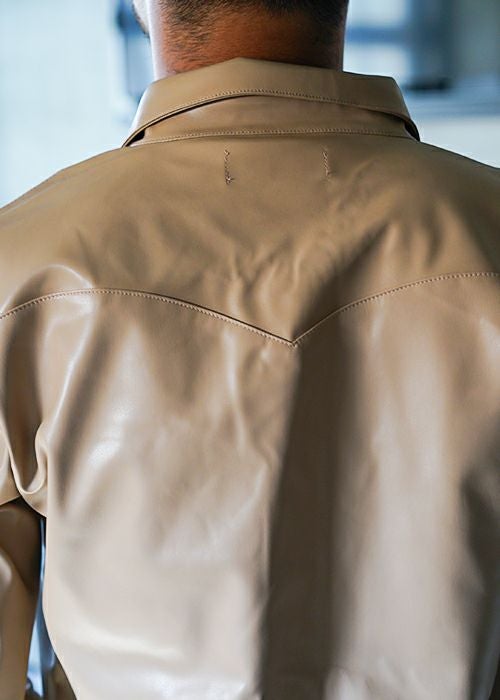 アーバンレザーロングシャツ | adamsJUGGLER（アダムスジャグラー