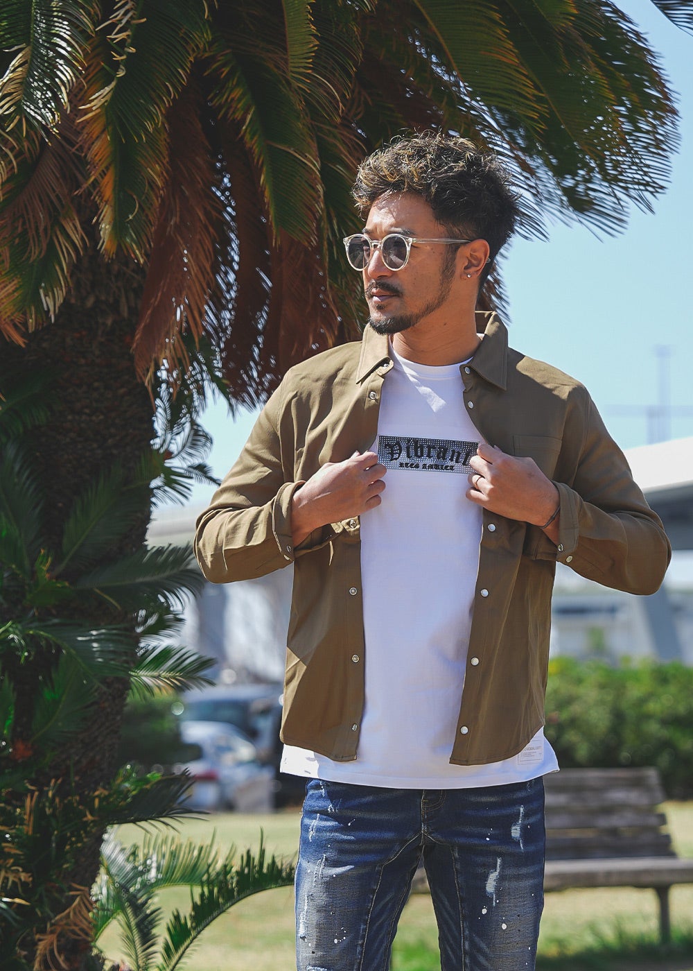 プレーン/Cロングシャツ | adamsJUGGLER（アダムスジャグラー）公式