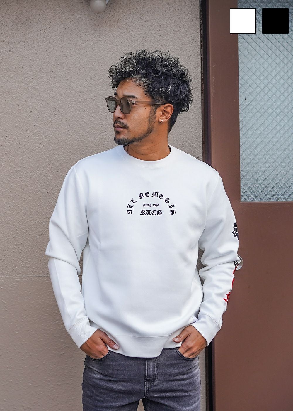 ローズレクイエムスウェットプル | adamsJUGGLER（アダムスジャグラー