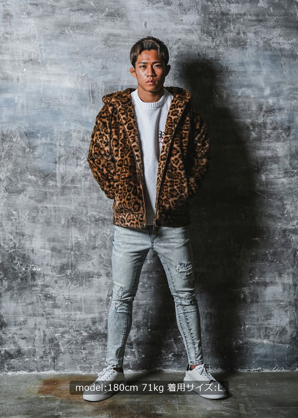 RTEGレオパードファーフーディー | adamsJUGGLER（アダムスジャグラー