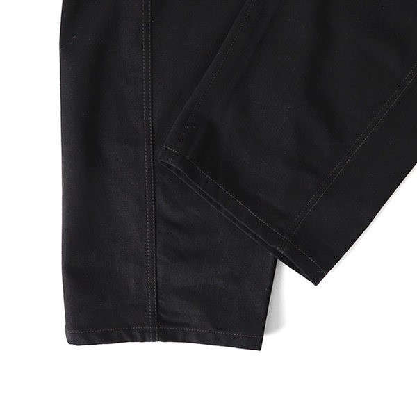 LEMAIRE ルメール ブラックデニム ツイスト ベルテッドパンツ PA326