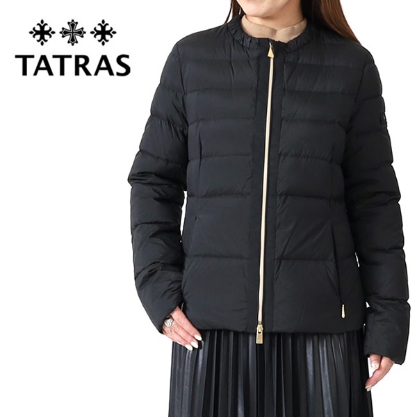 TATRAS タトラス BREVA ブレヴァ ノーカラー ショート丈 ダウン