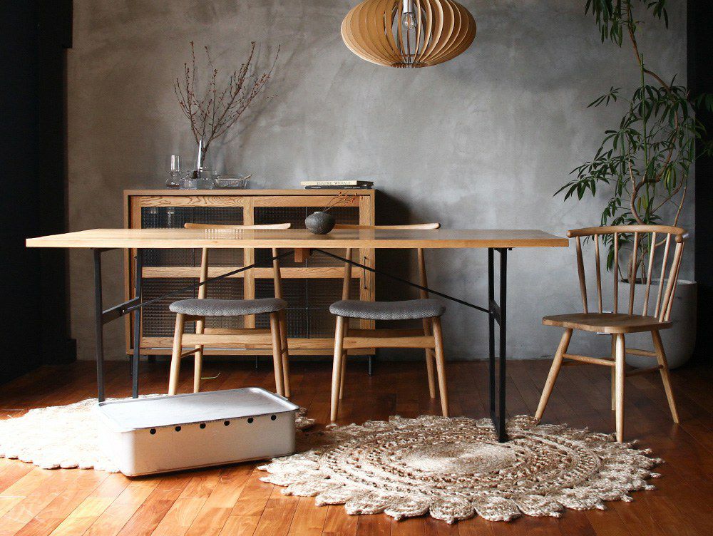 カデル スライドガラスローボード 1200 - a.depeche(アデペシュ)